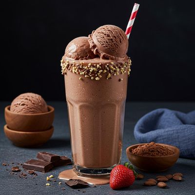 Chocolate Ice Cream Milkshake